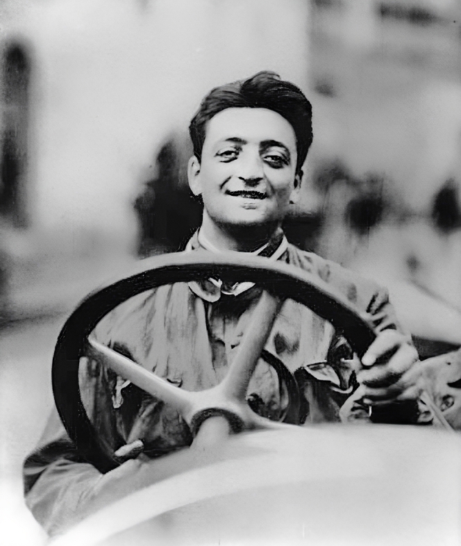 Enzo Ferrari à 20 ans