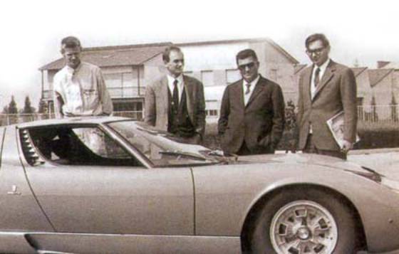 Giampaolo Dallara et Ferruccio Lamborghini