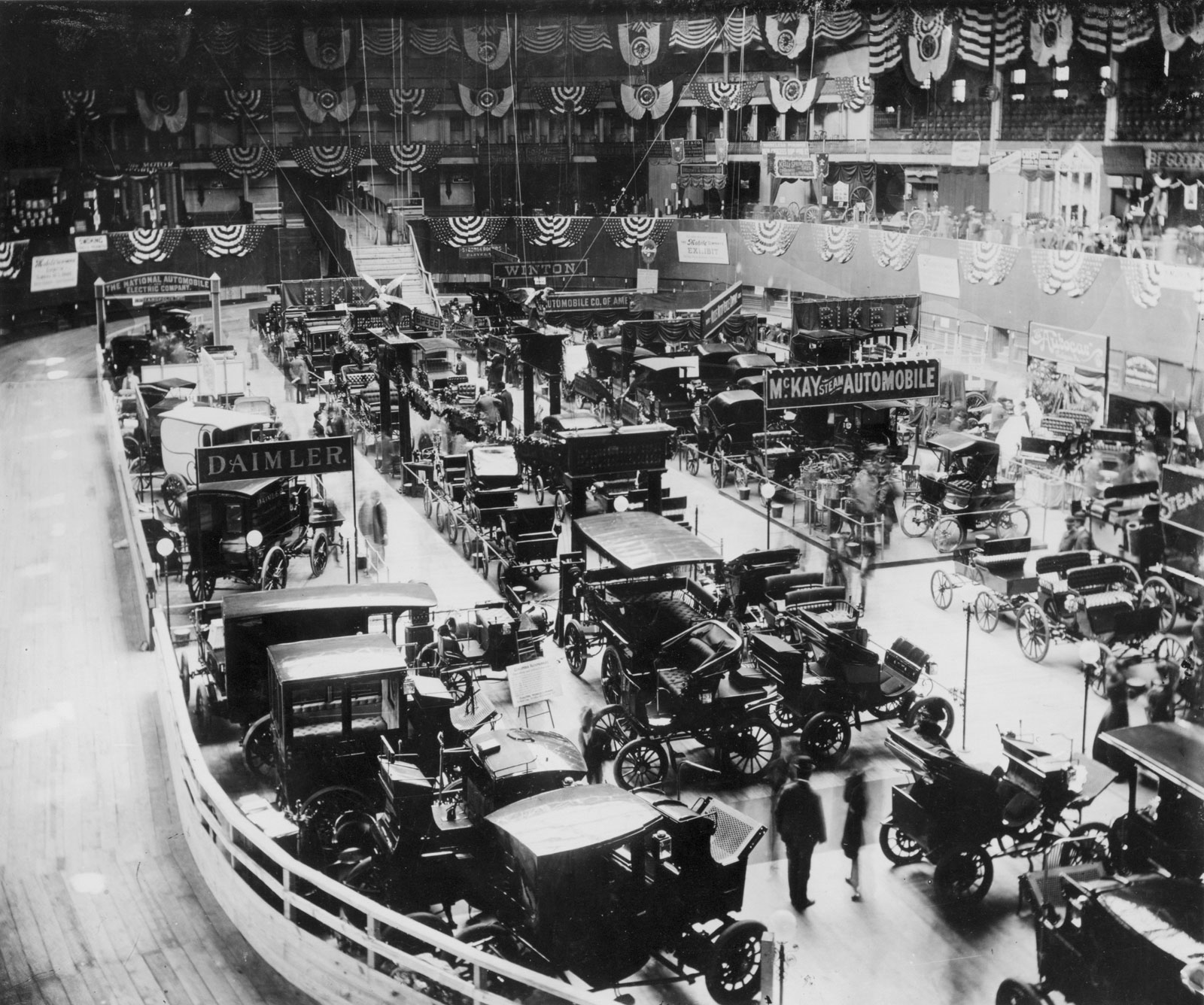 New York - Salon automobile de 1900